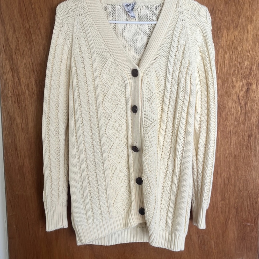 Vintage 60’s Fisherman Cardigan